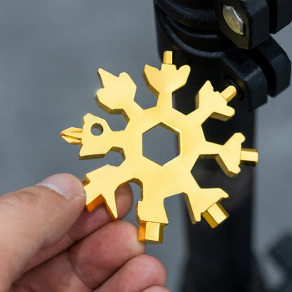 Avelena | 18-in-1 Edelstahl Schneeflocken Multi-tool