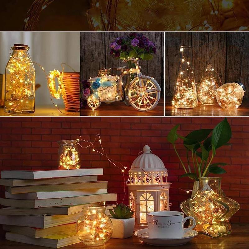 Avelena | Flasche Licht Kork Nacht Licht Diy Deco Geschenk