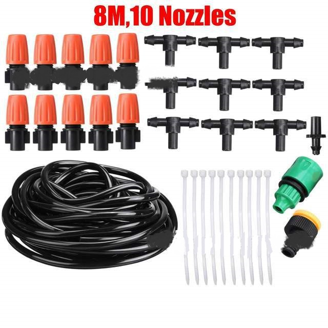 Avelena | Automatisches Bewässerungssystem Set – Tropfbewässerung für Gartenpflanzen