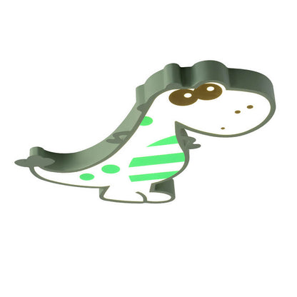 Avelena | DinoBright LED Deckenleuchte | Kreatives Dinosaurier-Design | Kinderzimmerlampe | Warm- & Weißlicht | Dimmbar