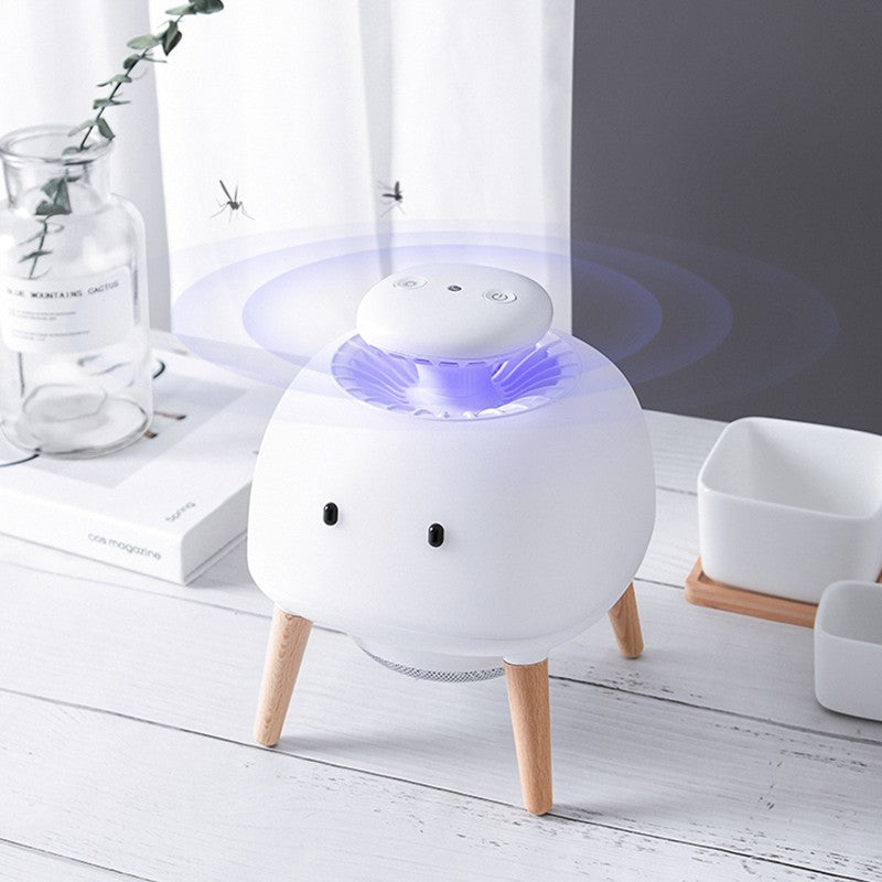 Avelena | Elektronischer Indoor-Physikalischer Moskito-Killer mit 360¬∞ Ringlicht, intelligentem lichtempfindlichem System, Schreibtischlampenmodus und niedrigem Geräuschpegel, für Zuhause, Küche, Schlafzimmer & Büro