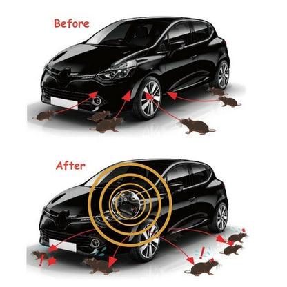 Avelena | Ultraschall-Mäuseabwehrgerät für Autos | Tragbar. Autark und effektiv zum Schutz von Fahrzeugen gegen Nagetiere