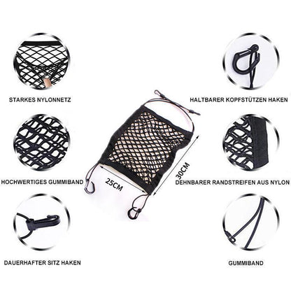 Avelena | Autositz Aufbewahrungsnetz Haken Organizer