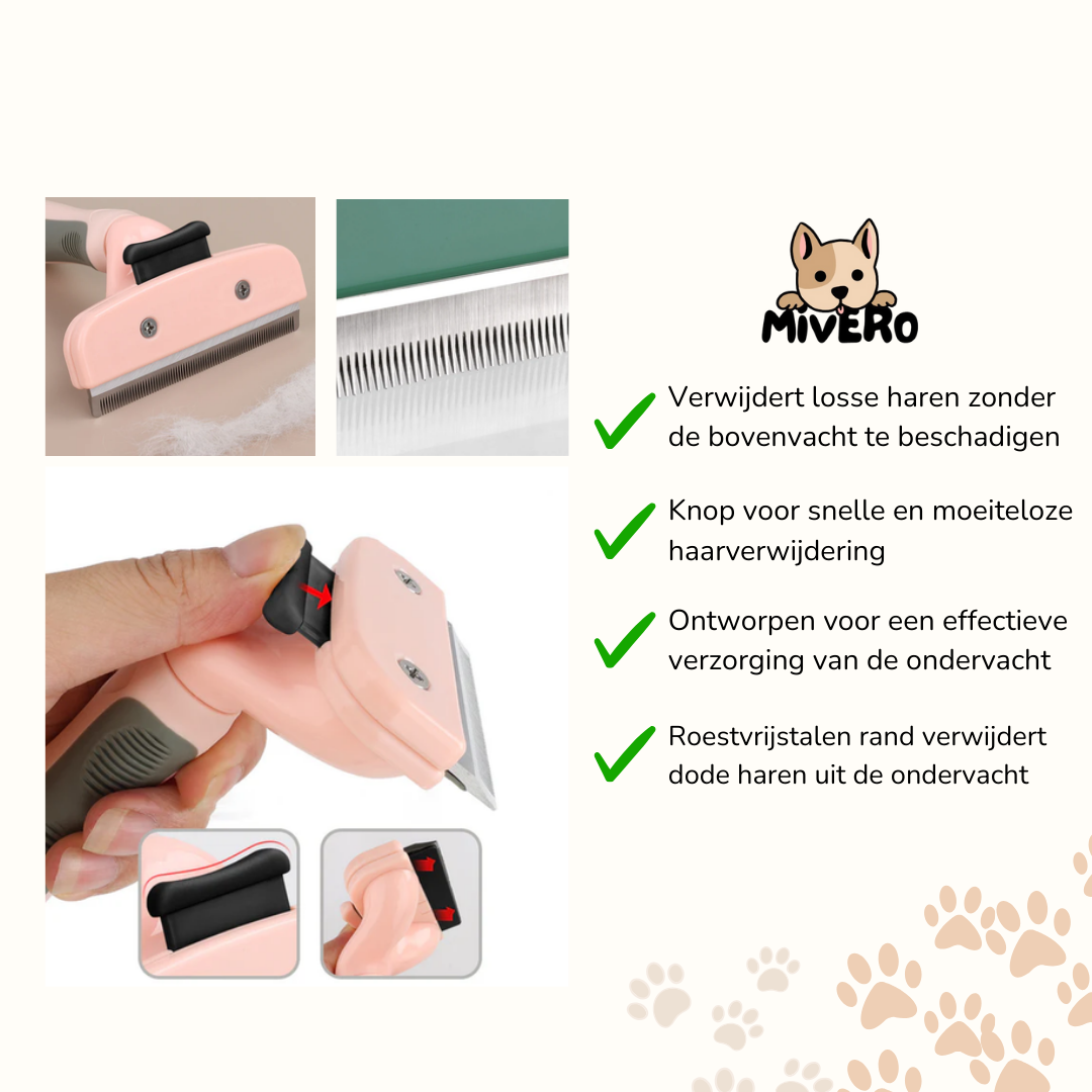 Avelena | Shedxpert Ergonomische Enthaarungsbürste