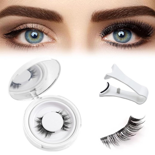 Avelena | Wiederverwendbares magnetisches Wimpern- und Pinzettenset – Kein Kleber erforderlich