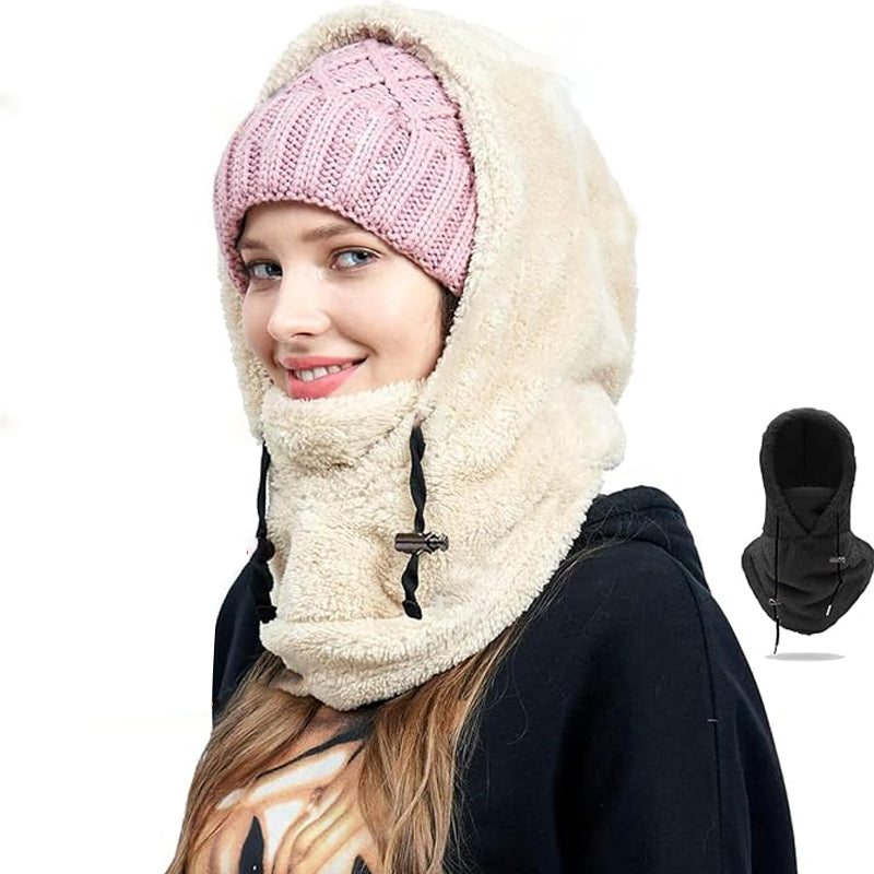 Avelena | 3-in-1 Wintermütze - Warm, winddicht und multifunktional