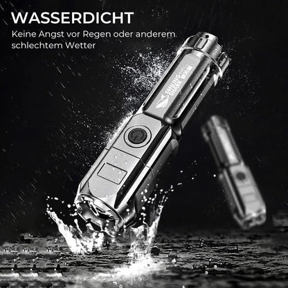 Avelena | Tragbare Taschenlampe mit starker Lichtfokussierung