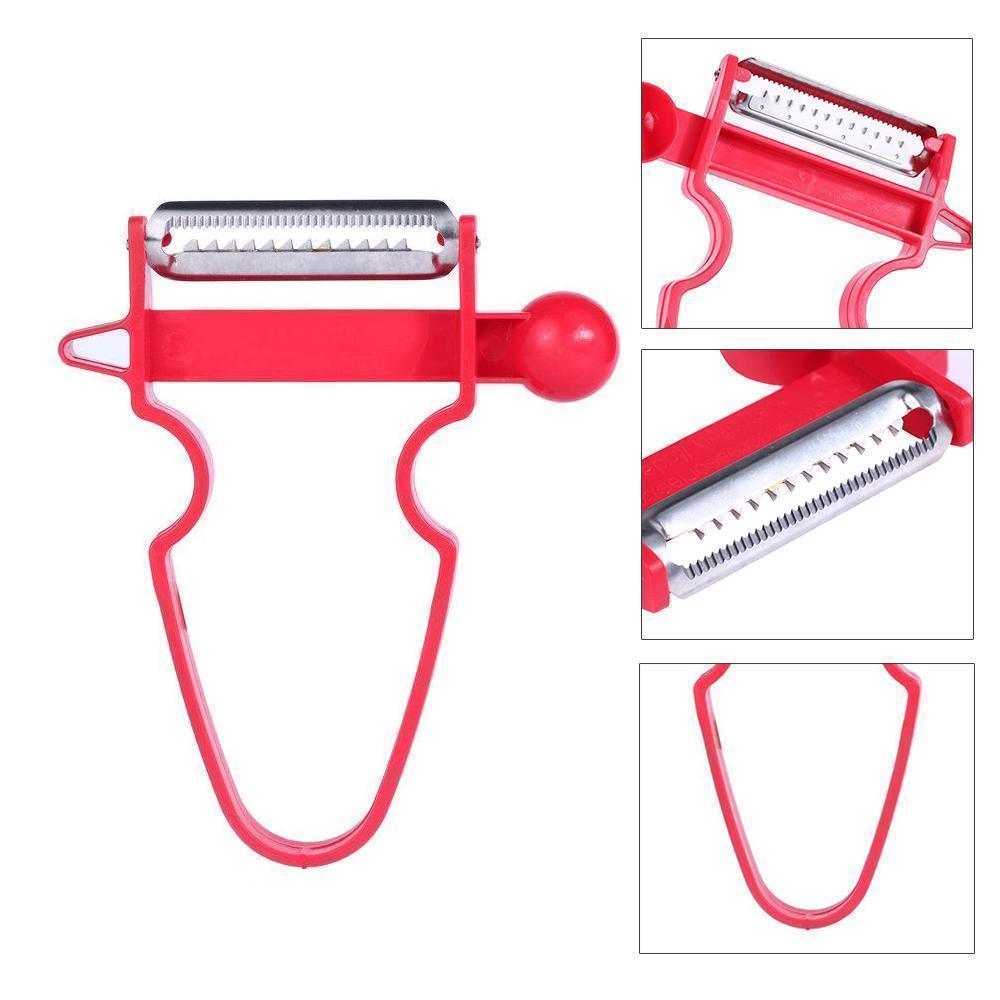 Avelena | Bequee 3 in 1 Gemüseschäler Set, zufällige Farbe, 3 Gemüseschäler eine Packung