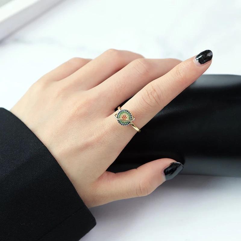 Avelena | Spinning Galaxy Angst Lindring Ring