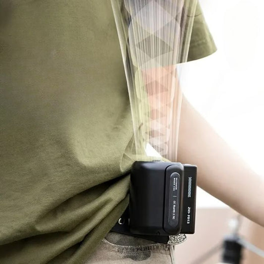 Avelena | BreezeBelt – Der tragbare Gürtelventilator ohne Rotorblätter