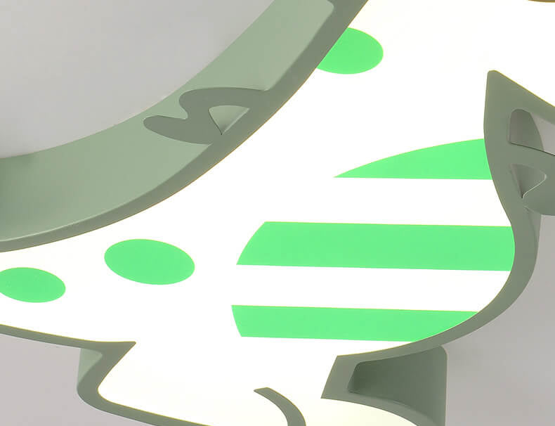 Avelena | DinoBright LED Deckenleuchte | Kreatives Dinosaurier-Design | Kinderzimmerlampe | Warm- & Weißlicht | Dimmbar