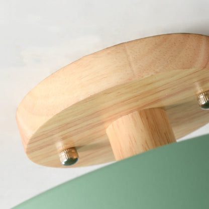 Avelena | Nordic Log Runde Led-Halb Eingebaut Deckenleuchte