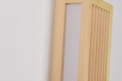 Avelena | ShizuLight | Japanische Holz-LED-Wandlampe – Minimalistische, zen-inspirierte Beleuchtung