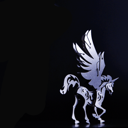 Avelena | DIY Edelstahl 3D Bauklötze, Bestes Geschenk für Weihnachten, Geburtstage und Feiertage