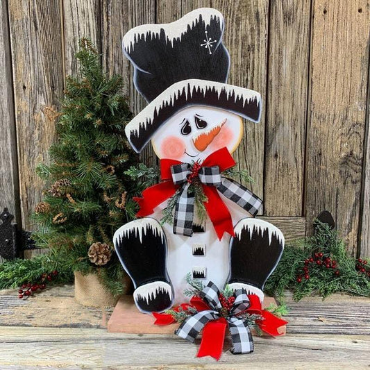 Avelena | Weihnachten Schneemann Dekoration Handwerk
