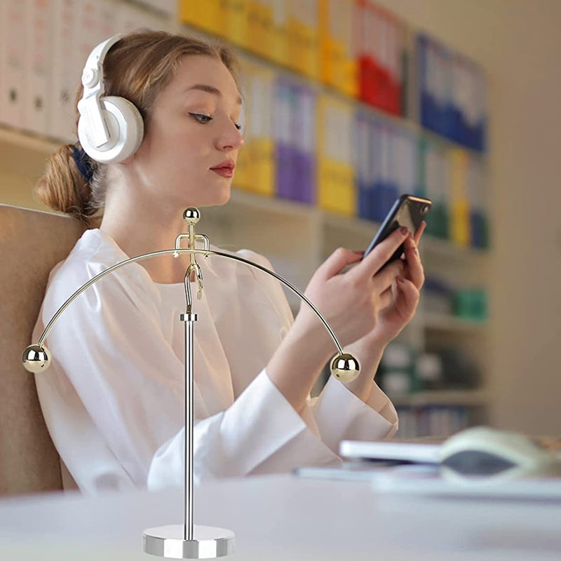 Avelena | Edelstahl Kleine Männer Gleichgewicht Pendel