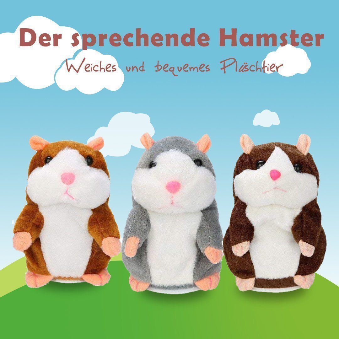 Avelena | Lustiges Sprechendes Hamster Plüsch Spielzeug