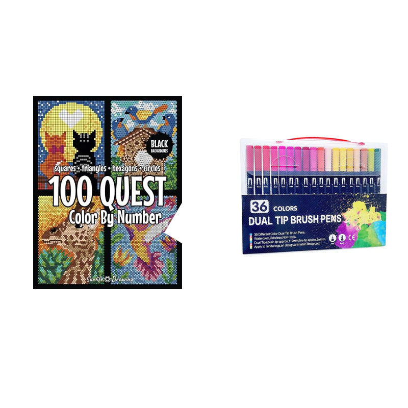 Avelena | 100 Quest Farbe Nach Größe Buch