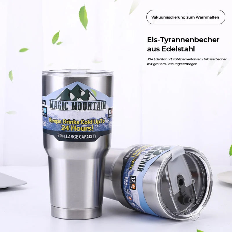 Avelena | Auto-Thermosflasche aus 304 Edelstahl