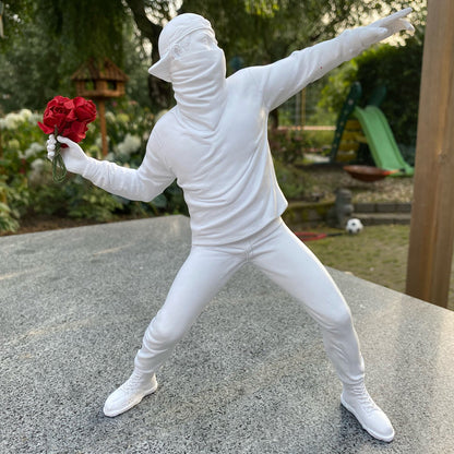 Avelena | Banksy Flower Rioter