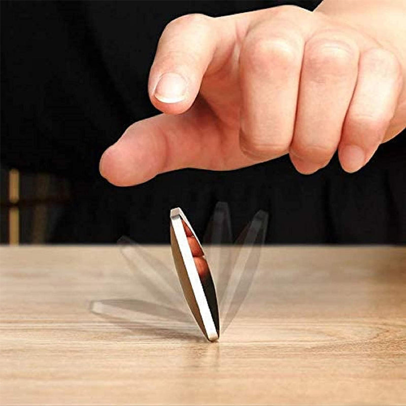 Avelena | Desktop Fingerspitzen Metall Flip-Rotation Spielzeug