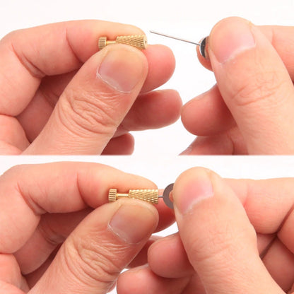 Avelena | CraftPin | Nähnadelsatz – Stabile Befestigung für Lederarbeiten