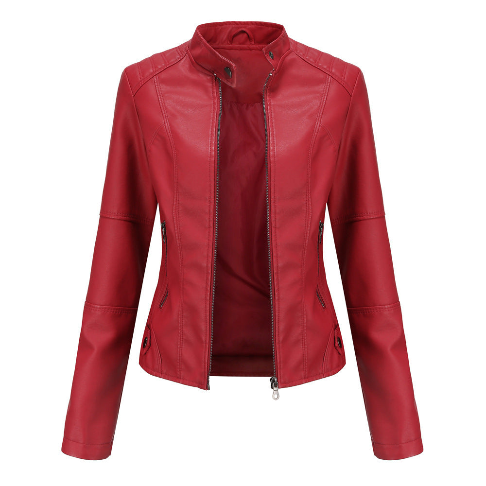 Avelena | Jacke aus Leder mit Einzigartigem Design