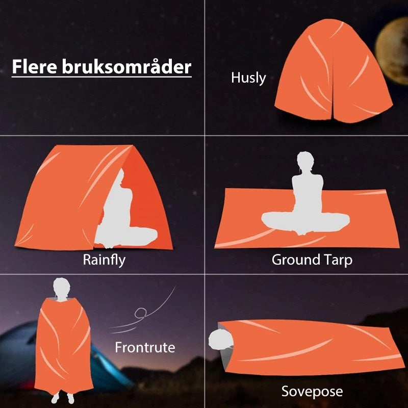 Avelena | Wasserdichter Schlafsack für Notfälle