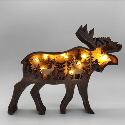 Avelena | 3D Kreative Holz Tier Schnitzerei Handwerk Geschenk