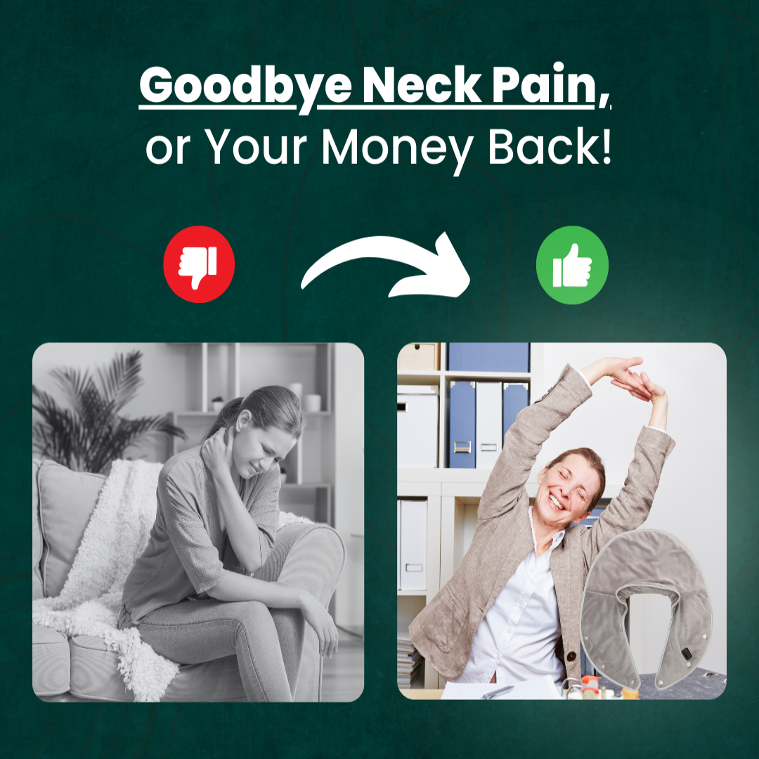 Avelena | CalmWrap | Wärmewickel für Nacken & Schultern – Schnelle Schmerzlindung