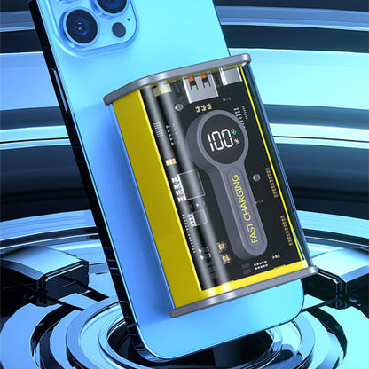 Avelena | Transparent Mecha Wind Super Kapazitäts Powerbank (10000mah)