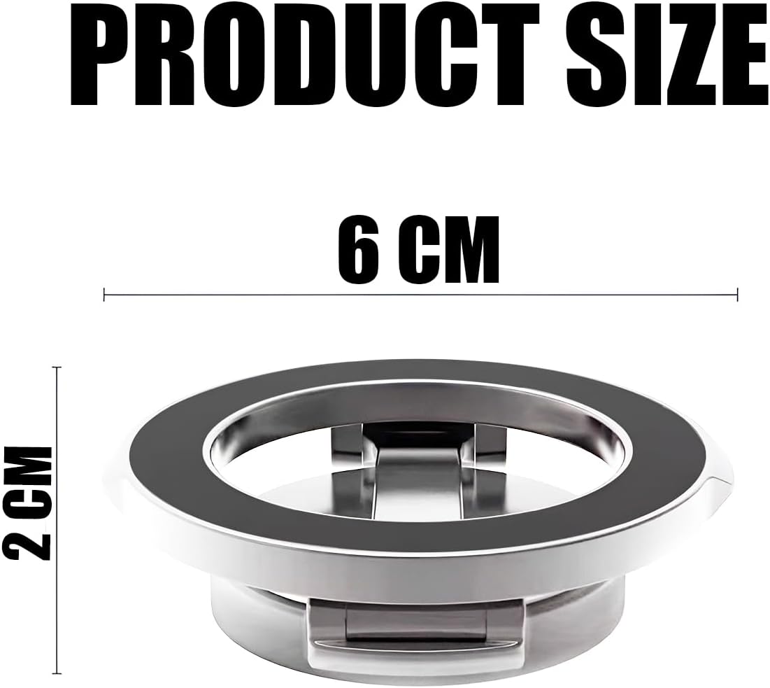 Avelena | 360° Faltbarer Magnetischer Handyhalter fürs Auto – Verstellbare & Sichere Halterung für Alle Smartphones