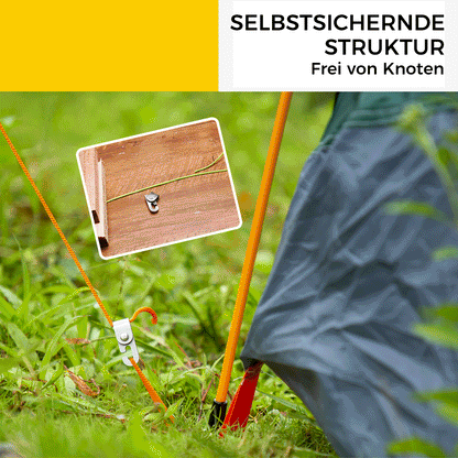 Avelena | Zelt automatischer Verschlusshaken(4 Stück/Packung)