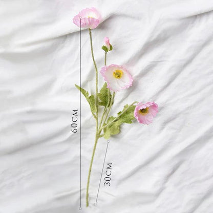 Avelena | BloomCharm Künstliche Blumen Deko | Realistische Mohnblumen | Verschiedene Farben & Größen