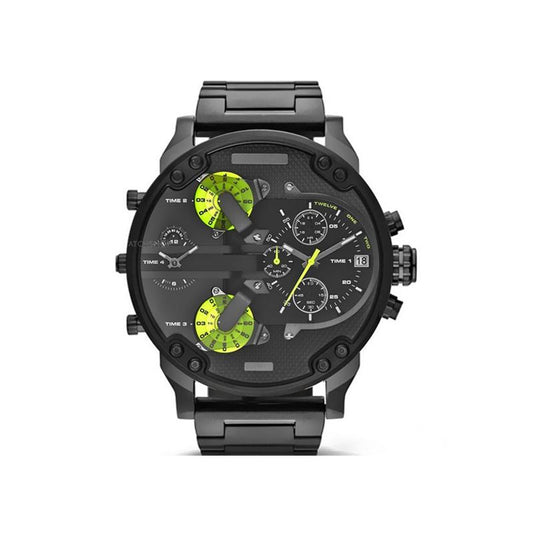 Avelena | Edelstahl Chronograph Quarz Uhr