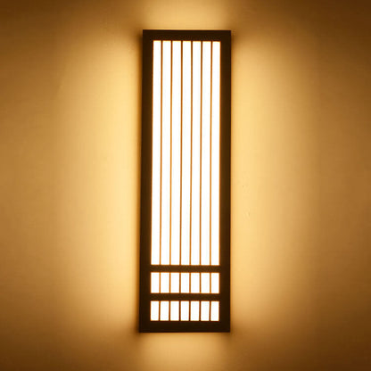 Avelena | ShizuLight | Japanische Holz-LED-Wandlampe – Minimalistische, zen-inspirierte Beleuchtung