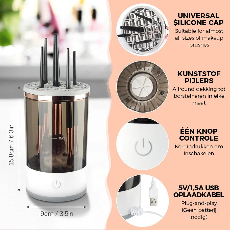 Avelena | Elektrischer Make-Up-Pinselreiniger