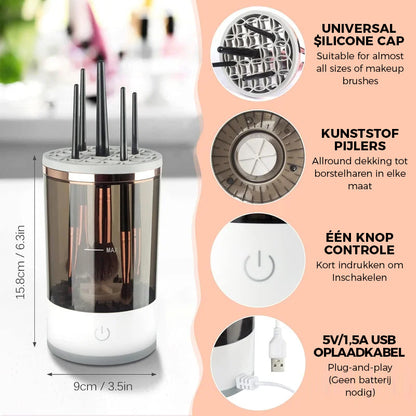 Avelena | Elektrischer Make-Up-Pinselreiniger