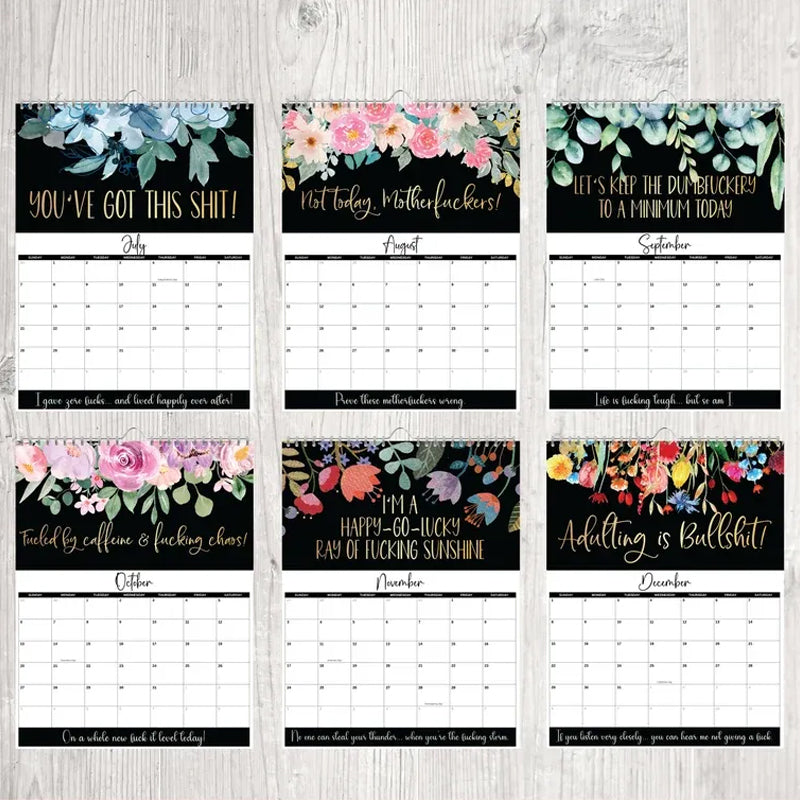 Avelena | 2024 Kalender für müde Frauen