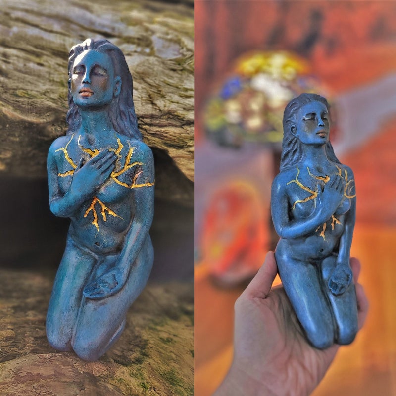 Avelena | "Göttin der Heilung" Harzstatue