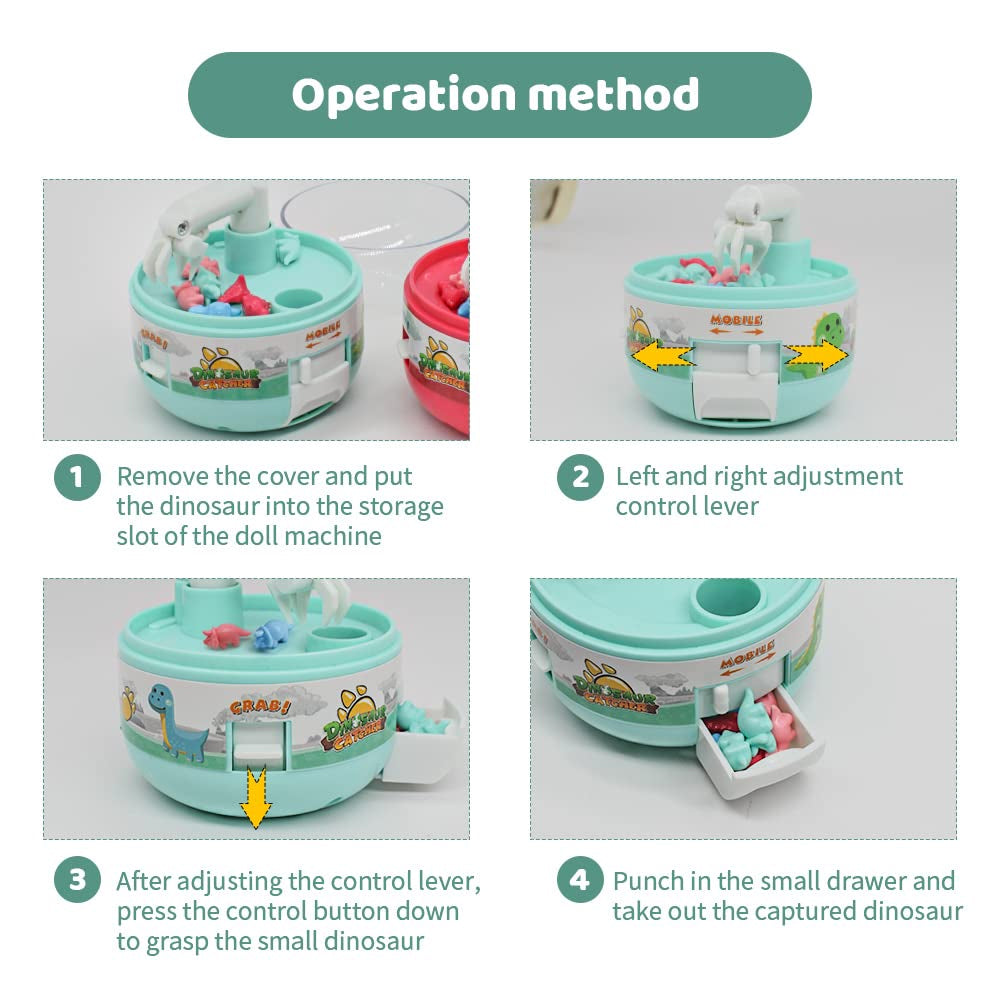 Avelena | Mini Dinosaurier-Klaue Maschine Spielzeug