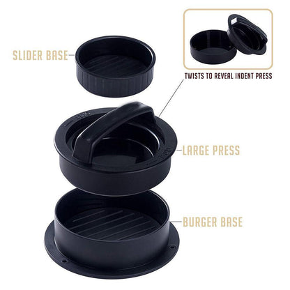 Avelena | 1-2-3 Burger Presse Patty Maker