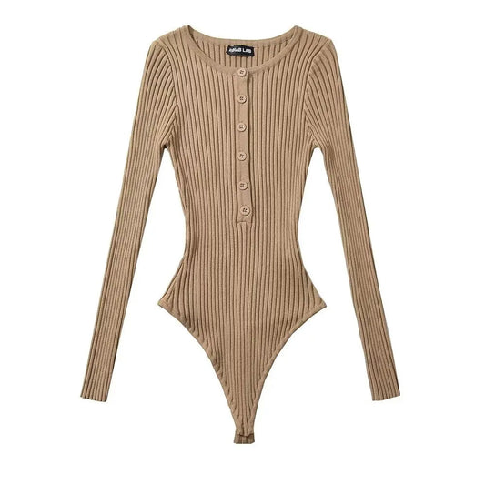 Strickkunst für Damen: Eleganter Bodysuit