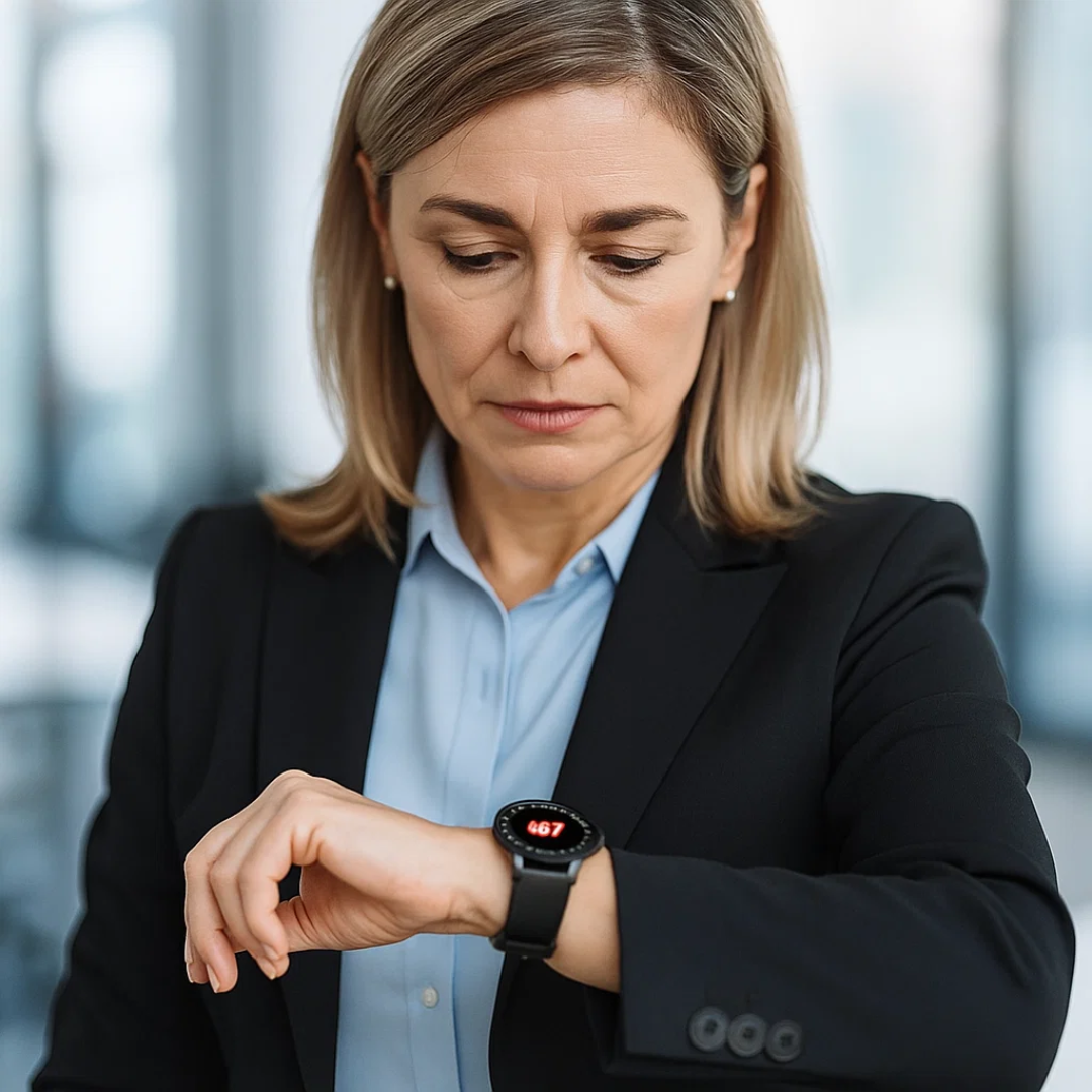 Avelena | CardioSense – Medizinische ECG-Smartwatch mit Osram-Sensor & 24/7 Gesundheitsüberwachung