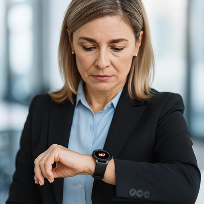Avelena | CardioSense – Medizinische ECG-Smartwatch mit Osram-Sensor & 24/7 Gesundheitsüberwachung
