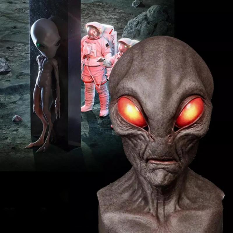 Avelena | Alien Lustige Gesichtsmaske