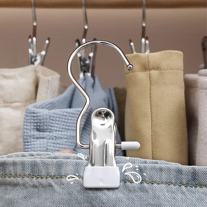 Avelena | Rostschutz Clip Platzsparende Wäscheklammer Hut Hose Lagerung Hängender Reisehaken