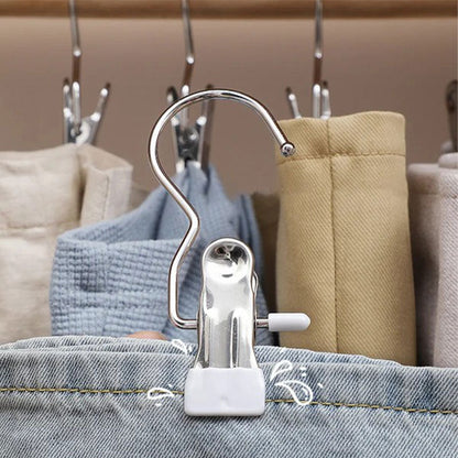 Avelena | Rostschutz Clip Platzsparende Wäscheklammer Hut Hose Lagerung Hängender Reisehaken