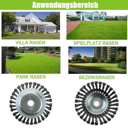 Avelena | Runde Twist Wire Wheel Bürste zum Bürsten- / Unkrautschneiden