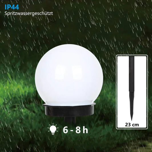 Avelena | 3er Set Wasserdichte LED Solarleuchten für den Garten